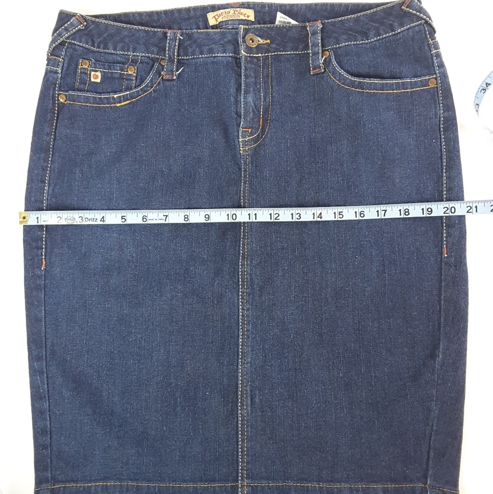 Paris Blues Blue Jean Skirt